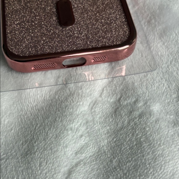 Glittery Rose Gold Phone Case - Picture 7 of 8